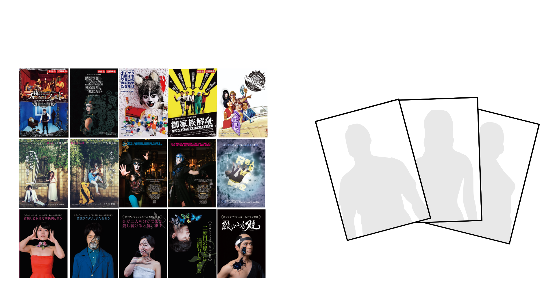 3.「お好きな過去公演DVD」付き ウハウハブロマイド3枚