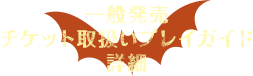 一般発売　チケット取扱いプレイガイド　詳細